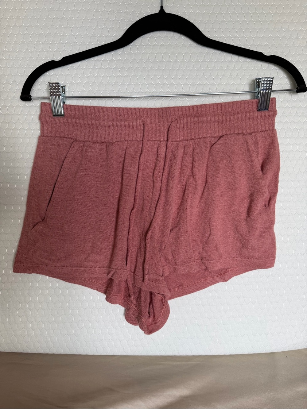 stars above Dusty Rose Lounge Shorts with Pockets